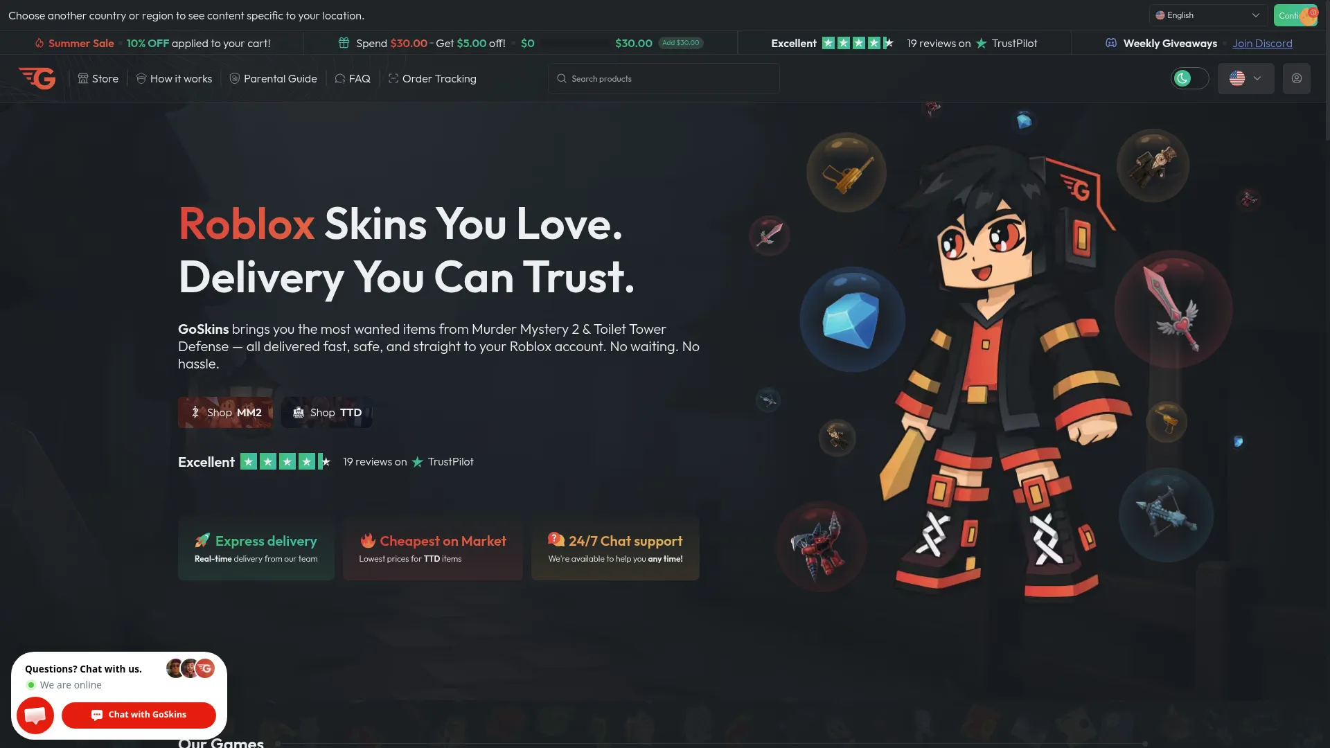 Goskins.store