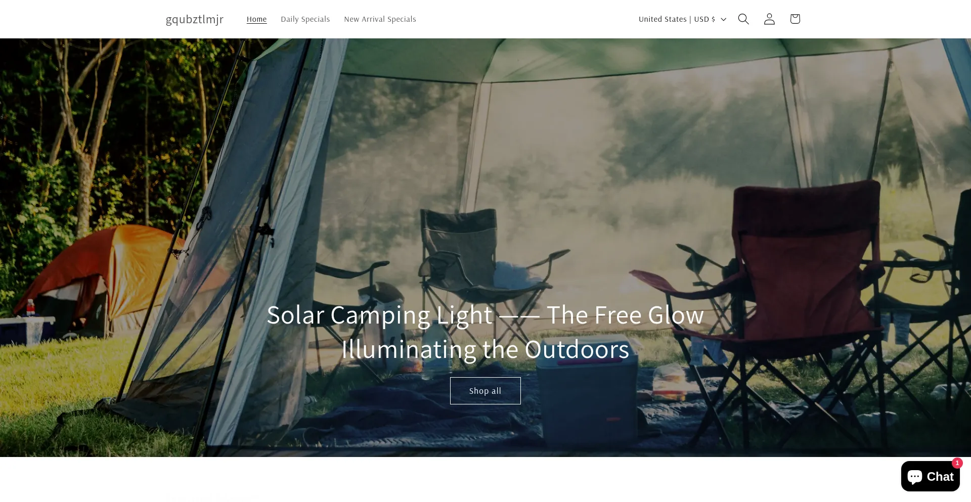 Gqubztlmjr.shop Screenshot