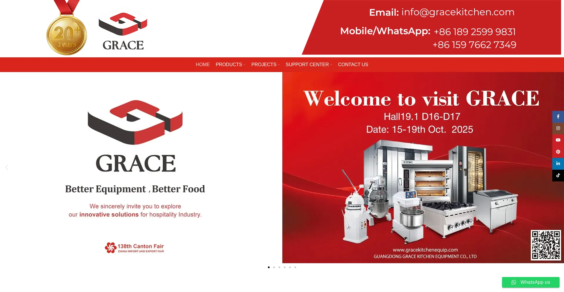 Gracekitchenequip.com