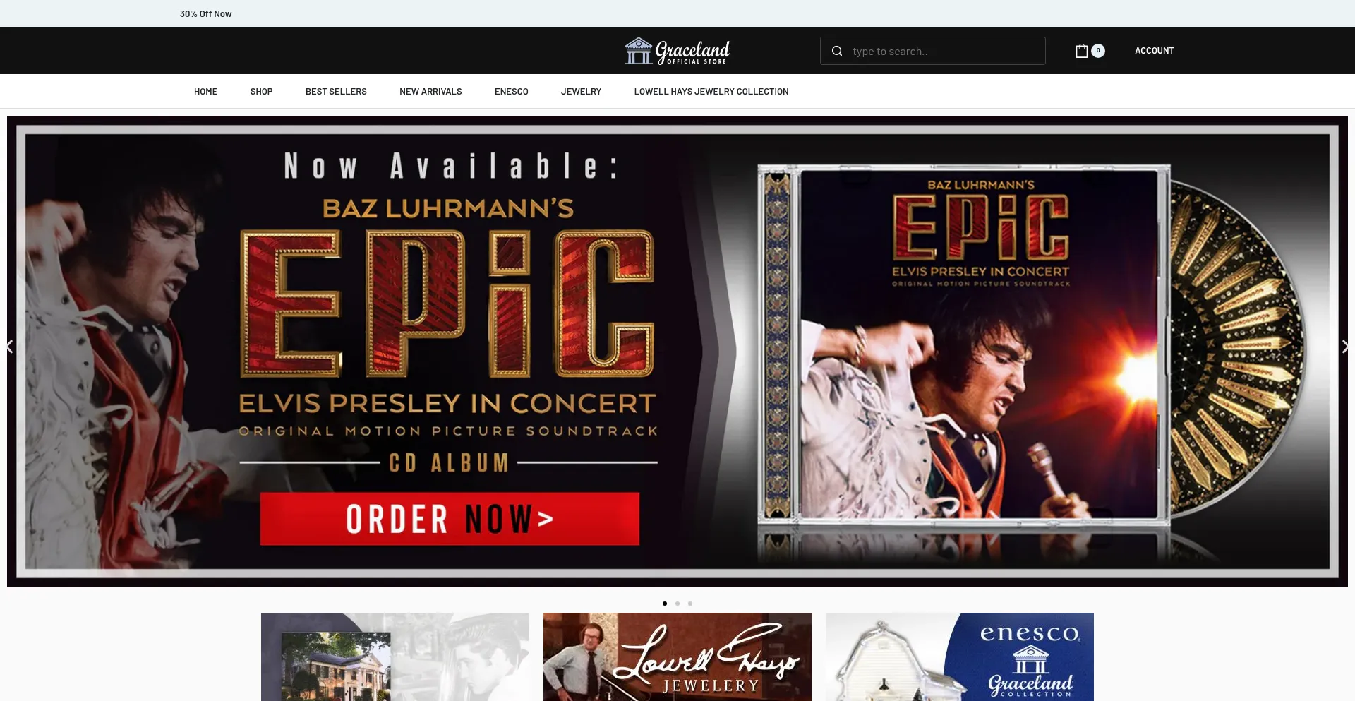 Gracelandmerch.com