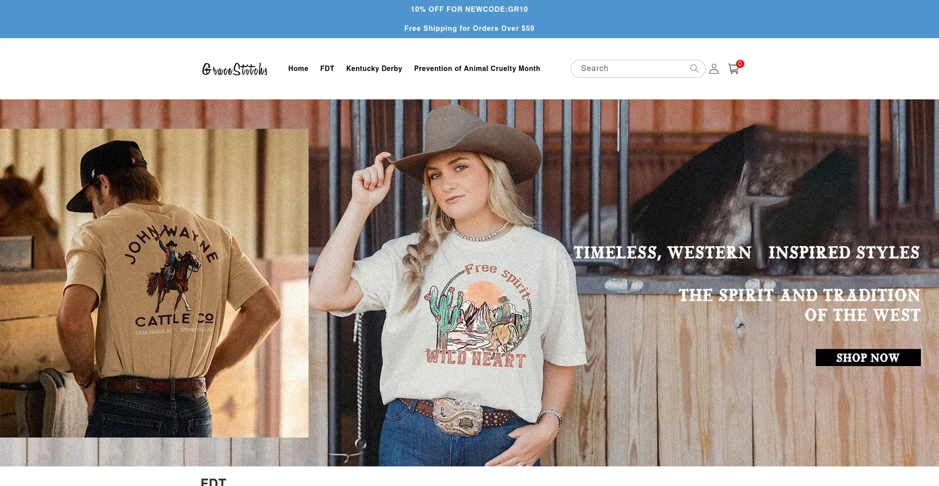 Website screenshot of Gracestitchs.com