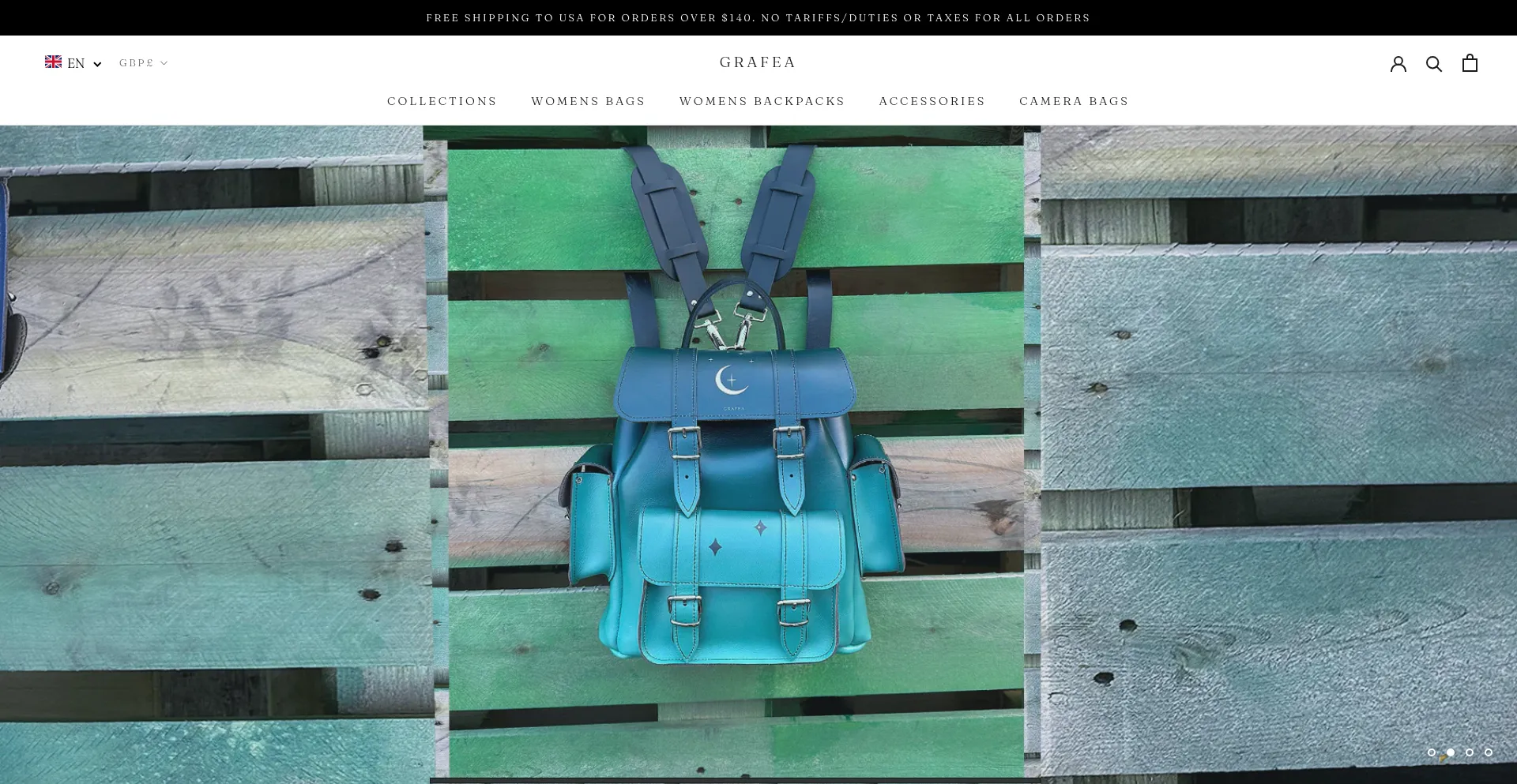 Website screenshot of Grafea.com