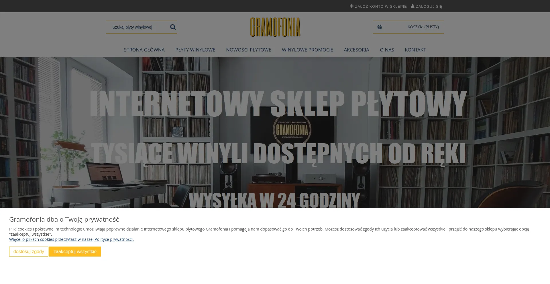 Gramofonia.com Screenshot
