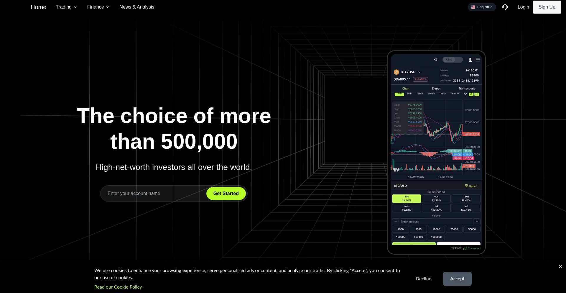 Website screenshot of Granitemarketing.com