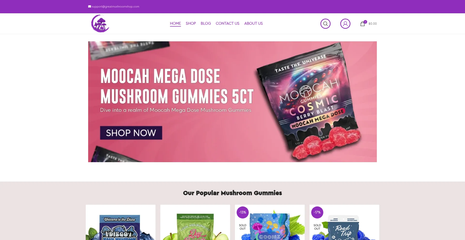Greatmushroomshop.com 安全可靠吗？
