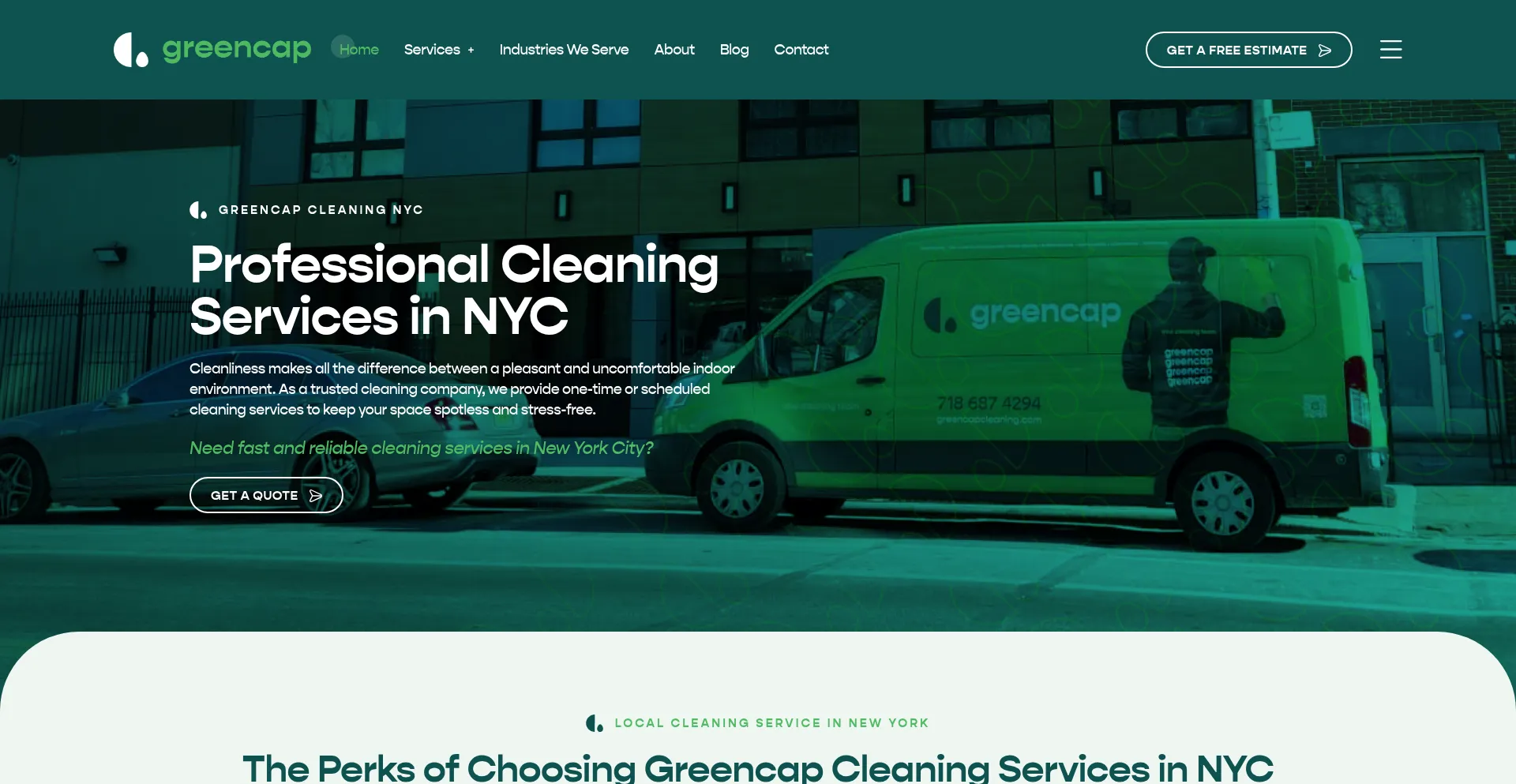 Greencapcleaning.com 安全可靠吗？