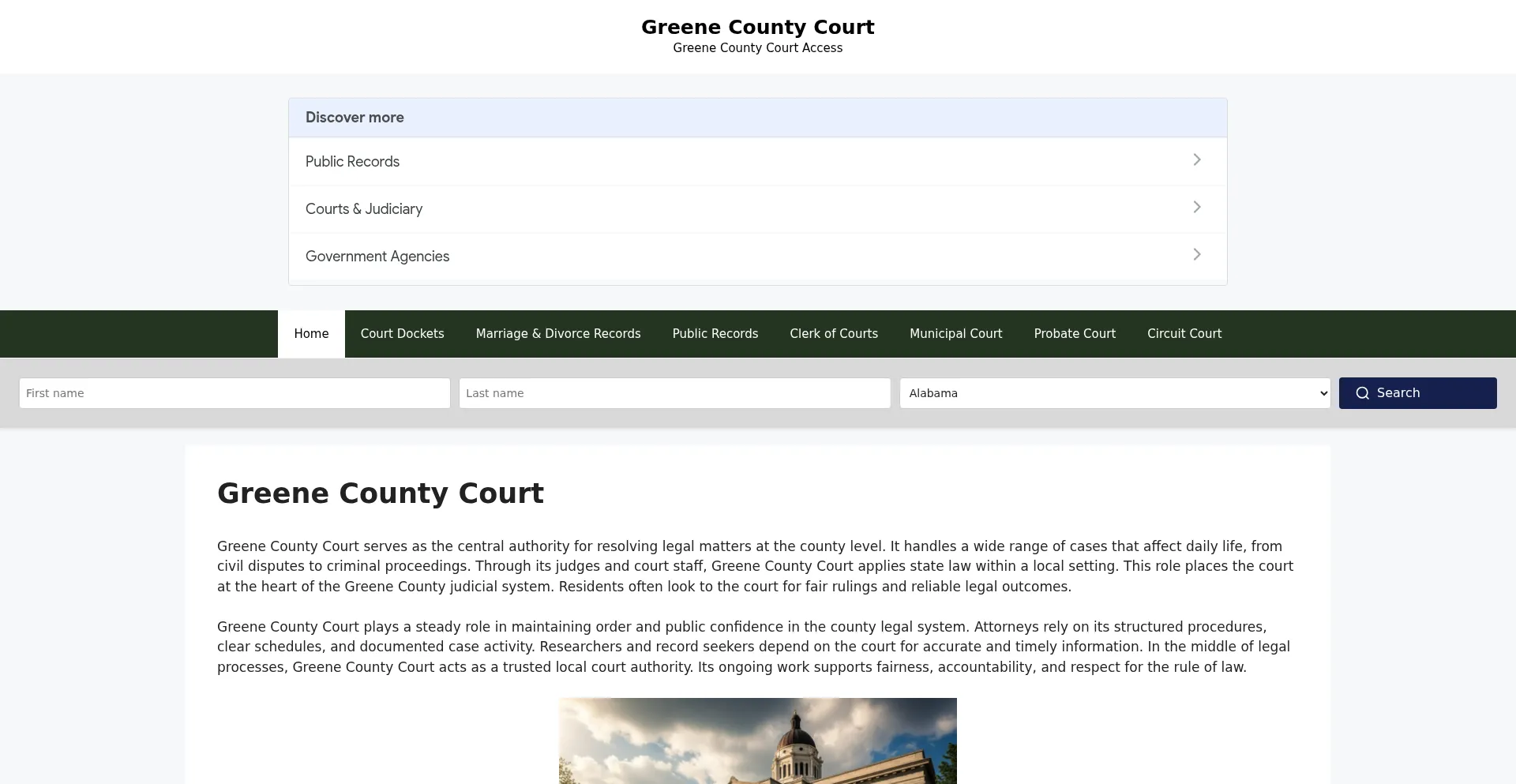Greene-county-courts.org