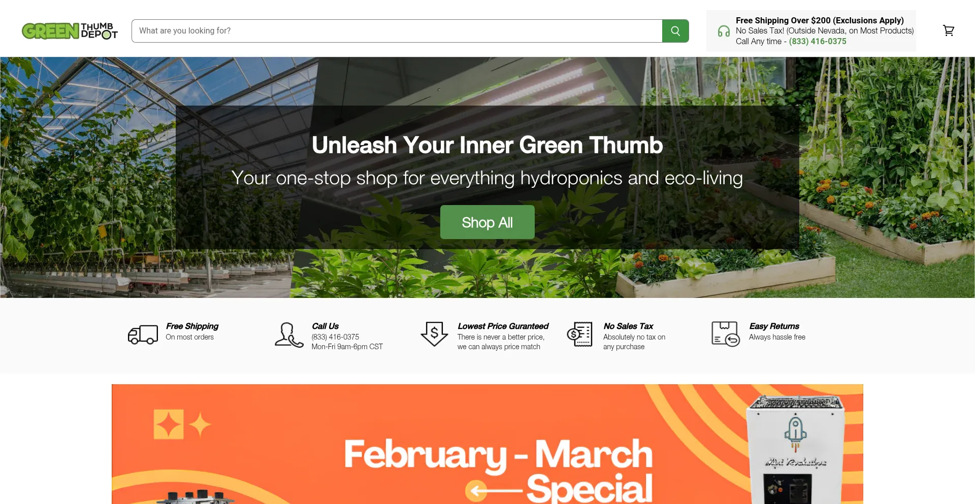 Greenthumbdepot.com 安全可靠吗？