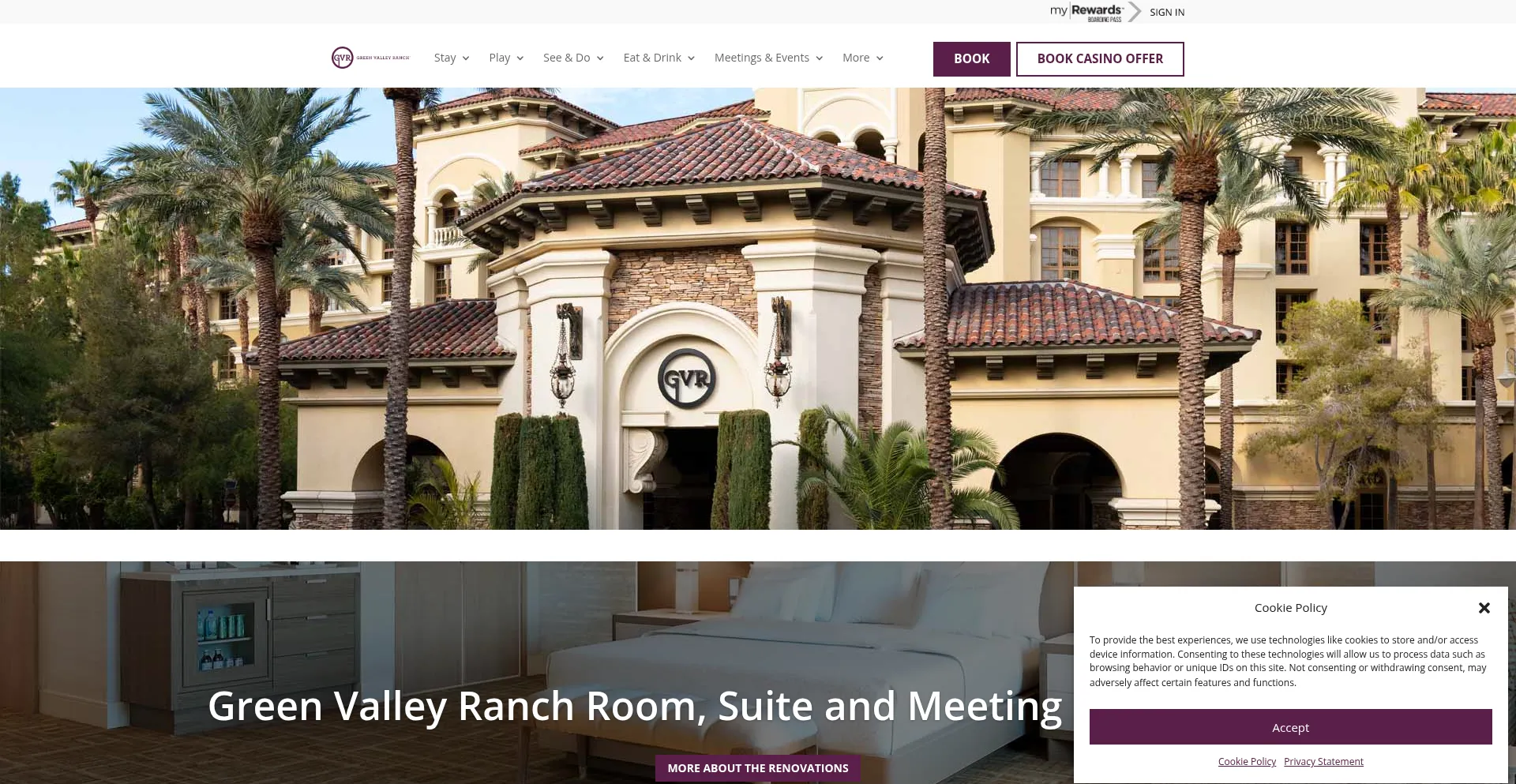 Website screenshot of Greenvalleyranch.com