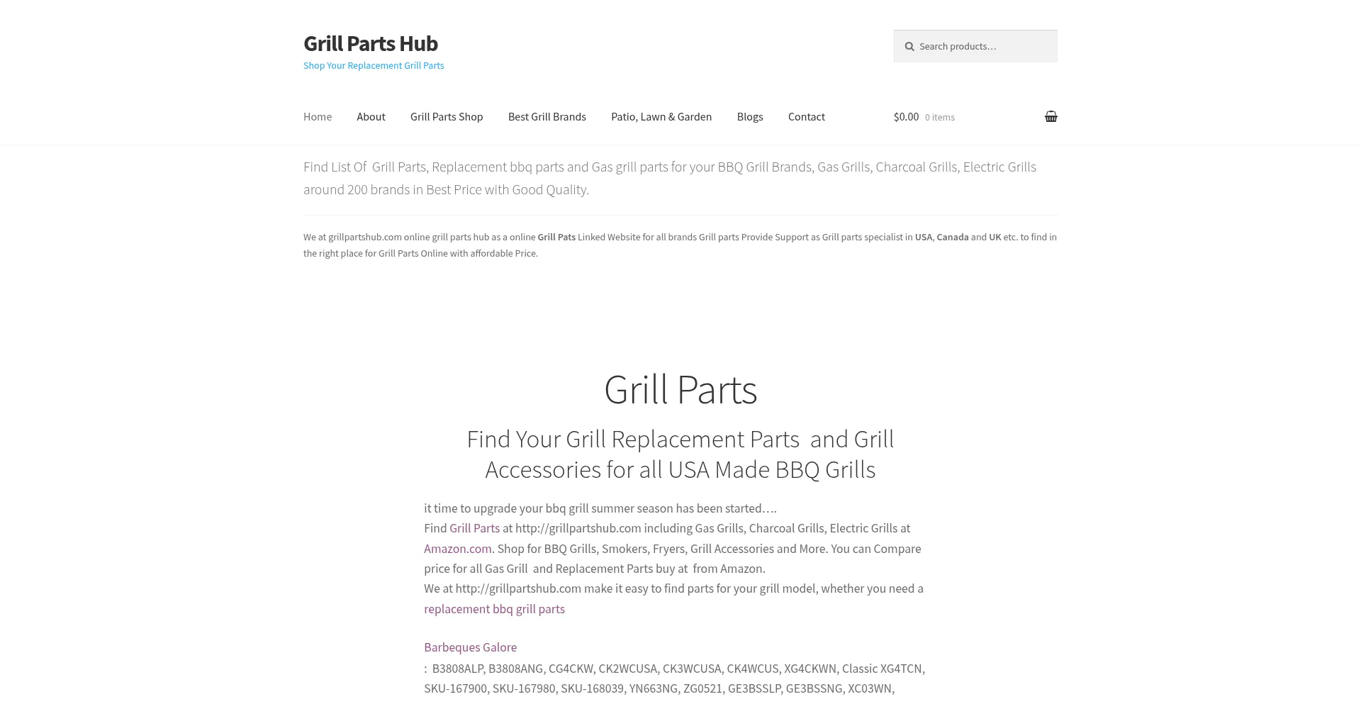Grillpartshub.com