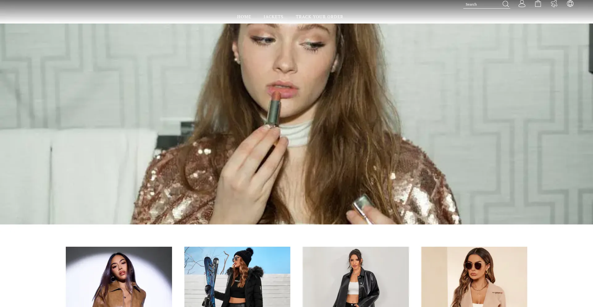 Website screenshot of Grillsoutletsale.com