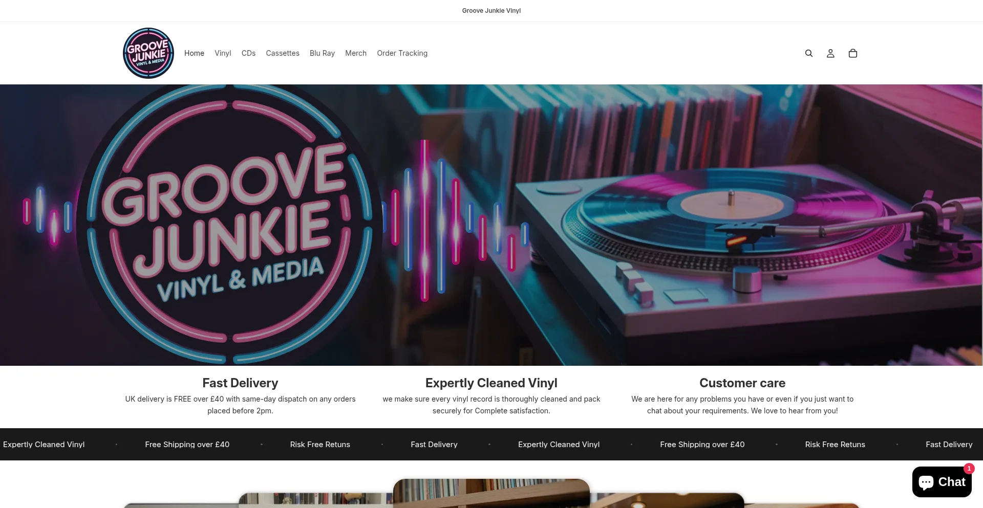 Groovejunkievinyl.co.uk