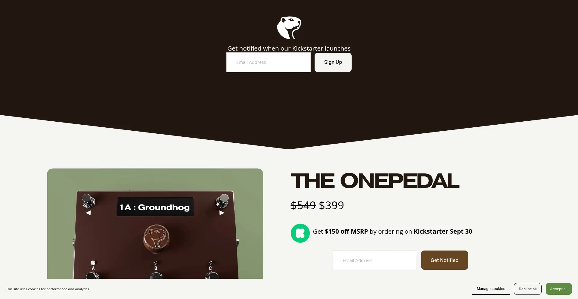 Groundhogaudio.com Screenshot