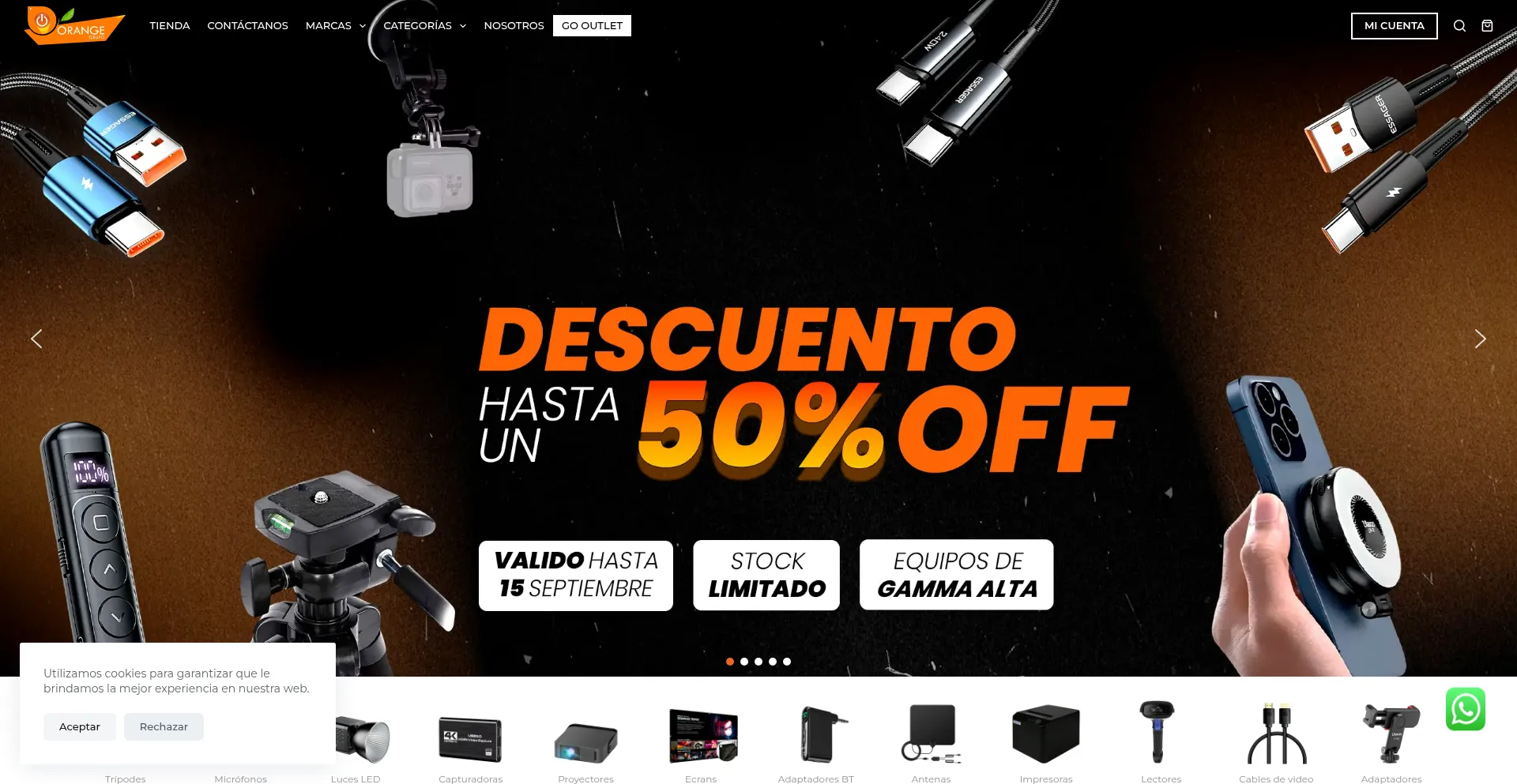 Gruporange.com Screenshot