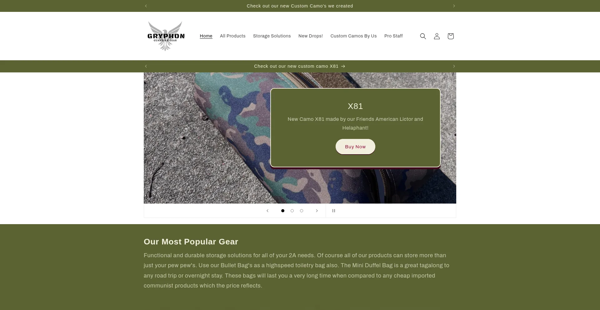 Gryphonguardiangear.com