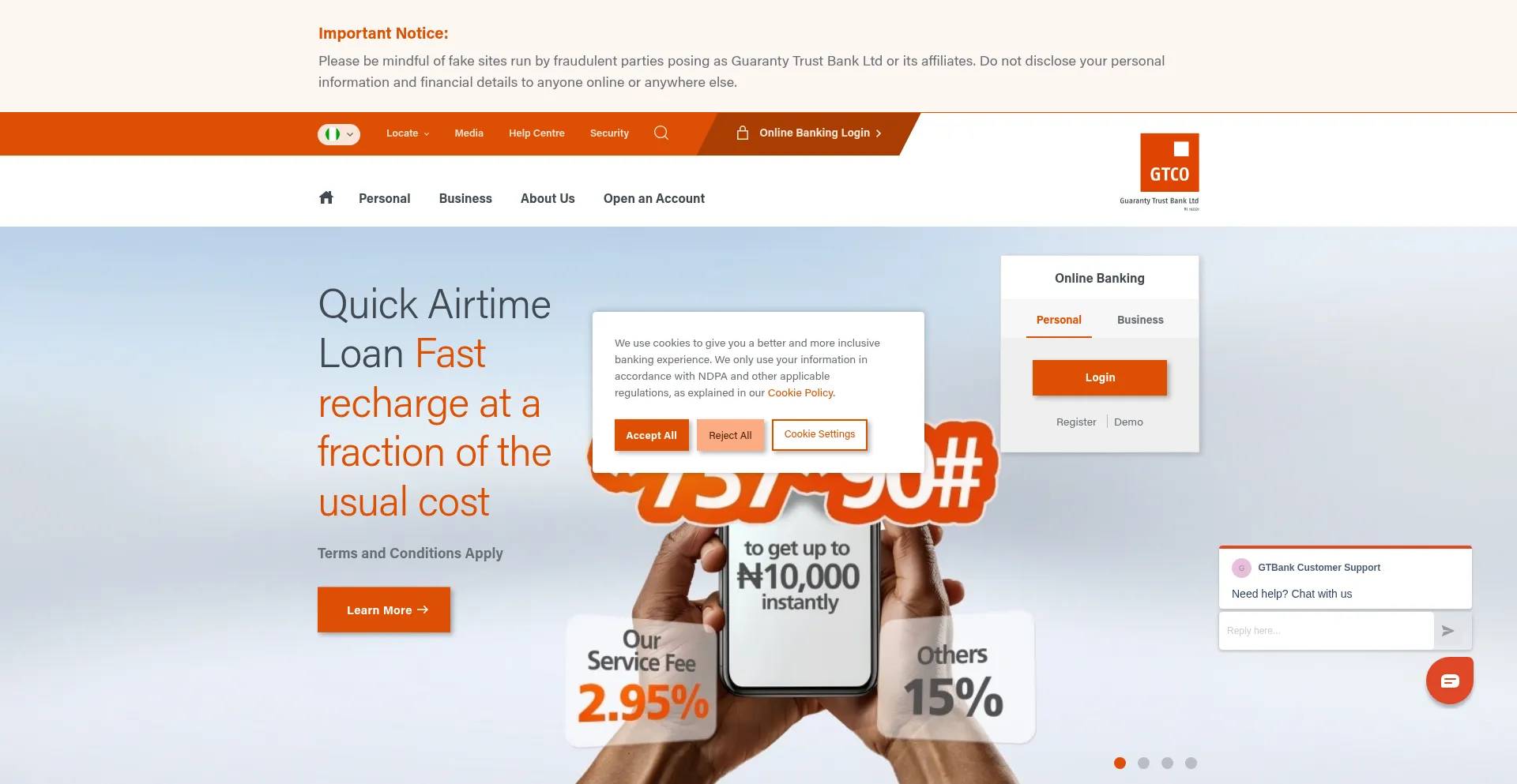 Gtbank.com
