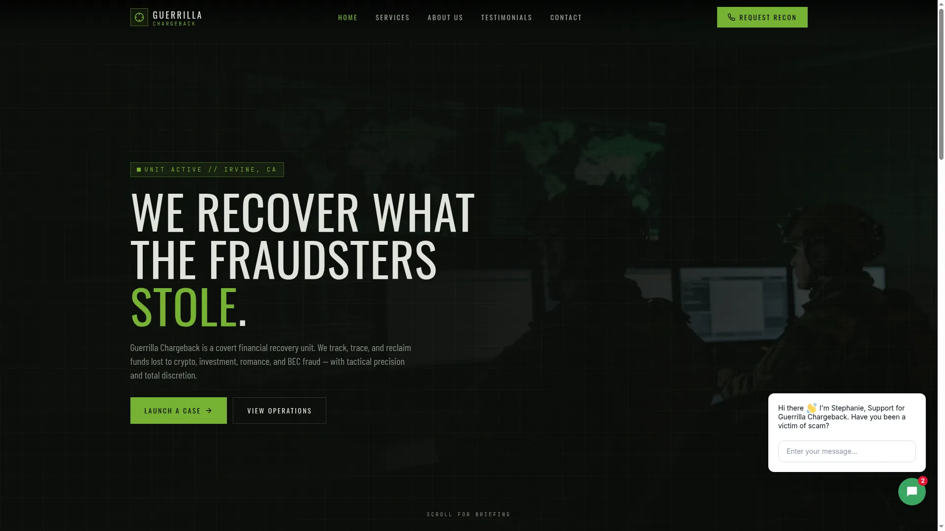 Guerrillachargeback.com