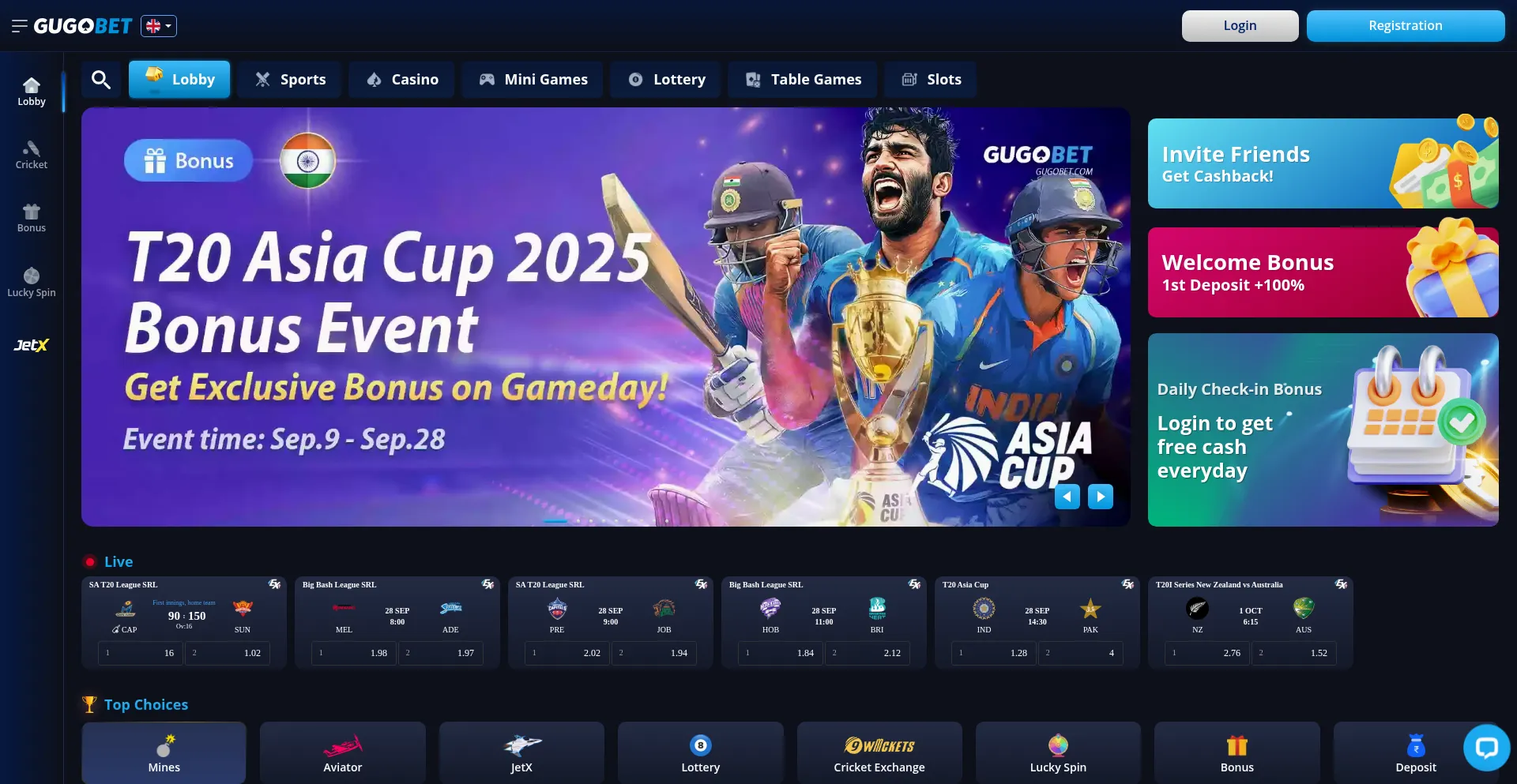 Gugobet.com Screenshot