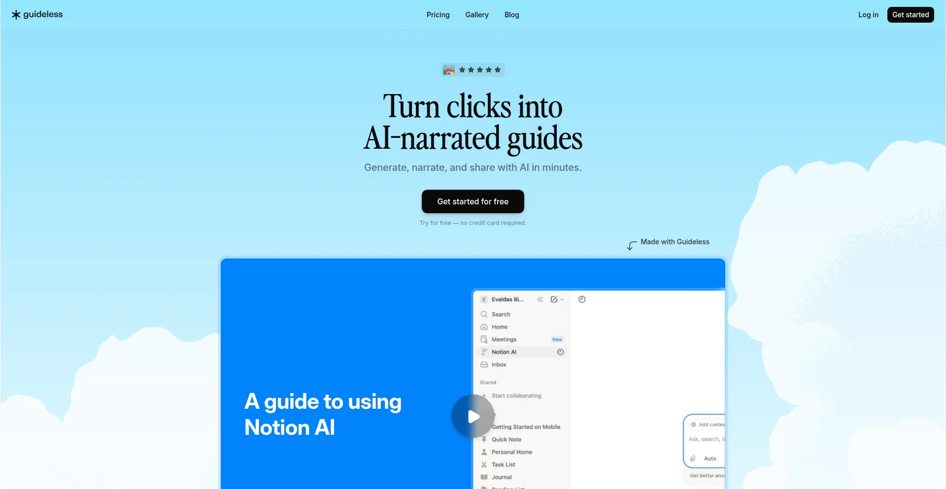 Guideless.ai