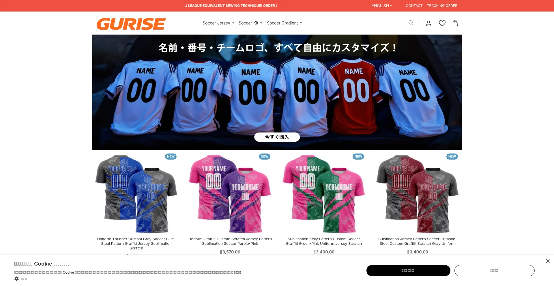 Website screenshot of Gurise.com