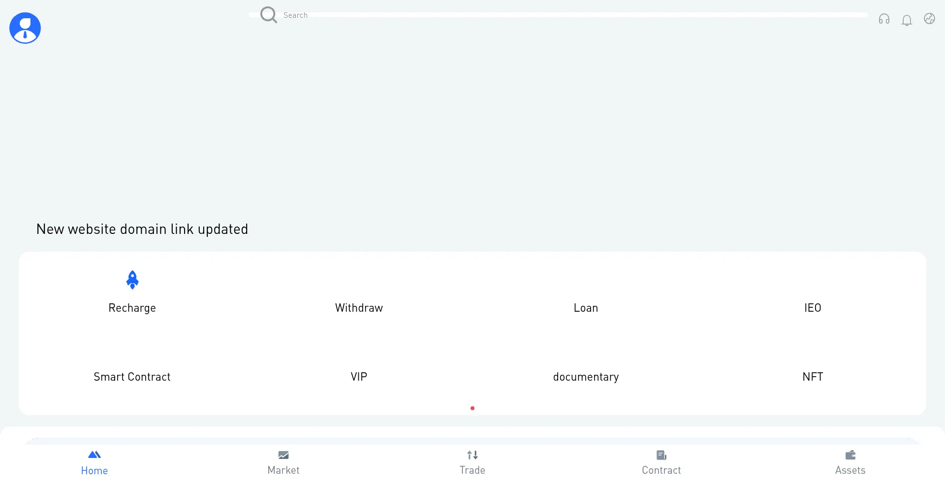 Website screenshot of H5.korbiti.com