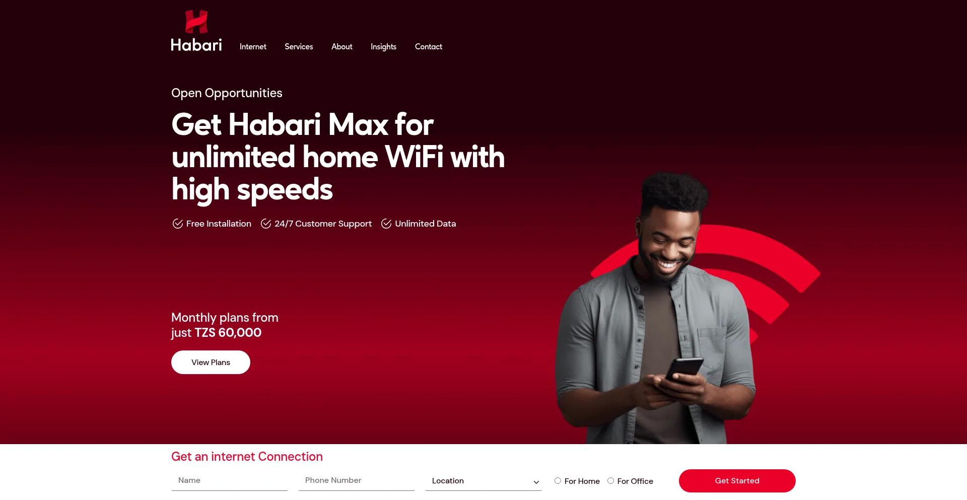 Habari.co.tz Screenshot