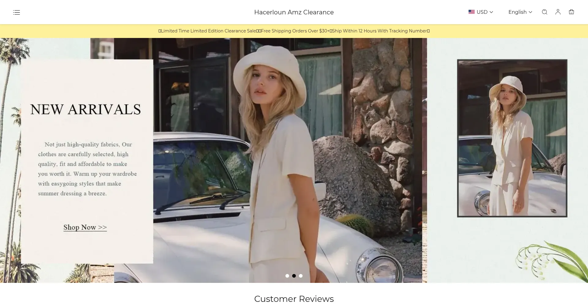 Website screenshot of Hacerloun.com