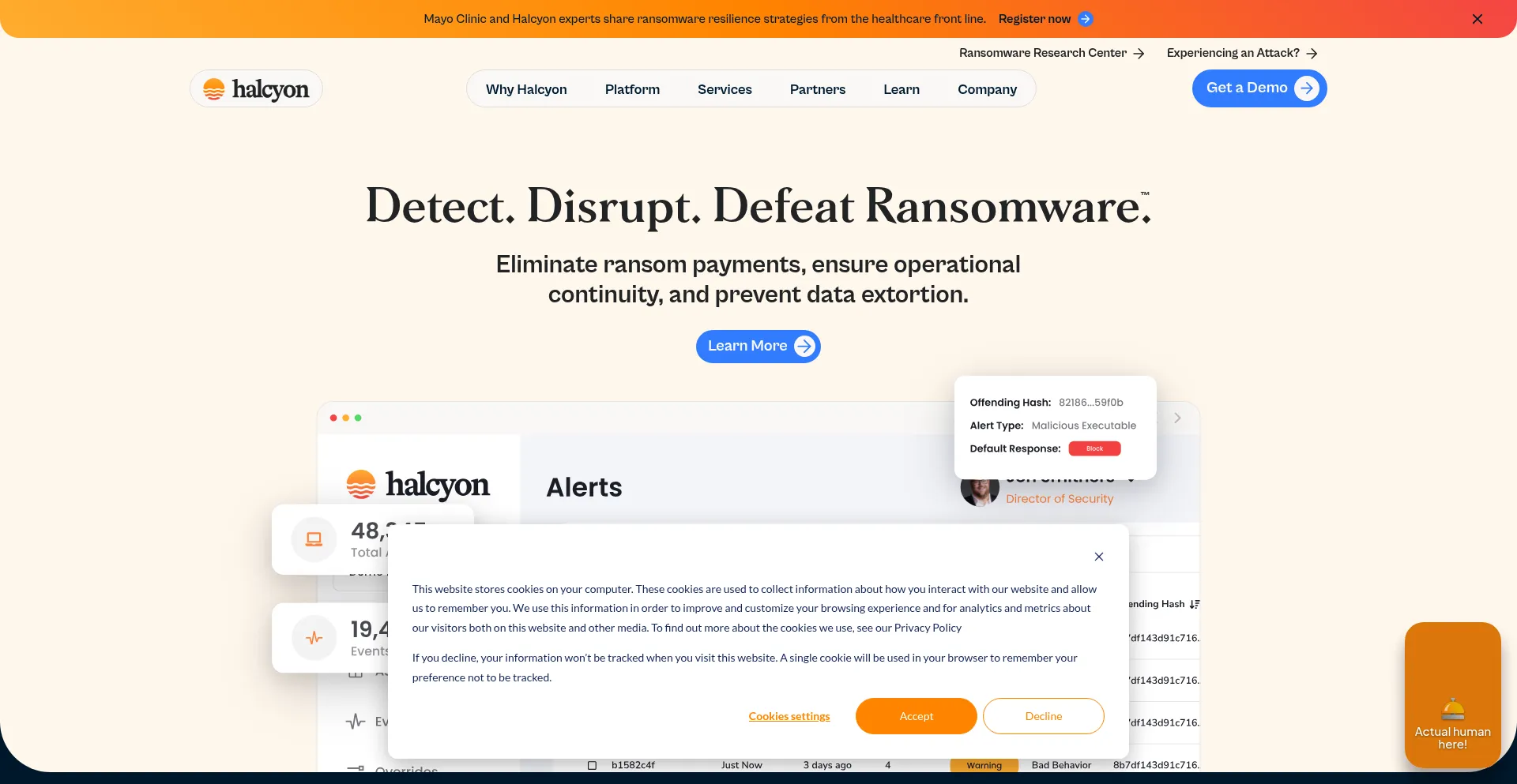 Halcyon.ai 安全可靠吗？