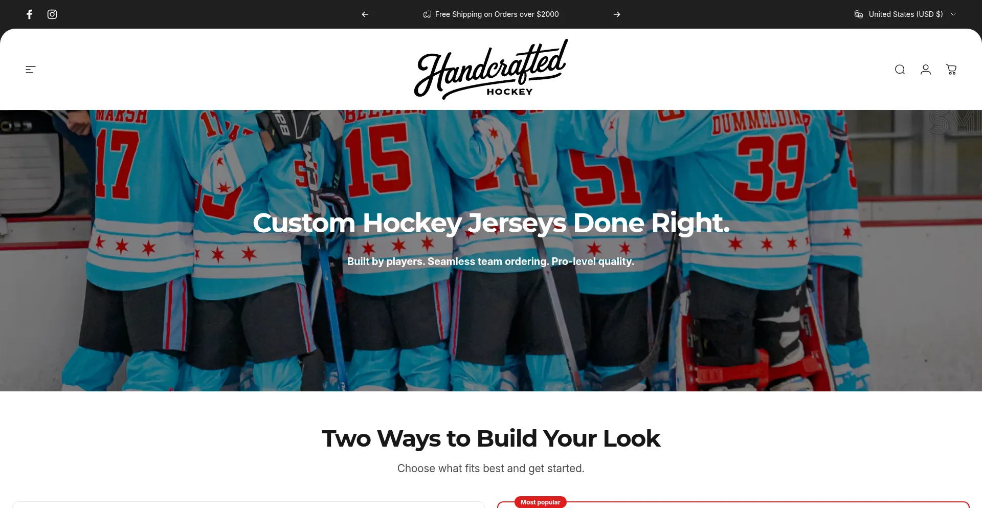 Handcraftedhockey.com