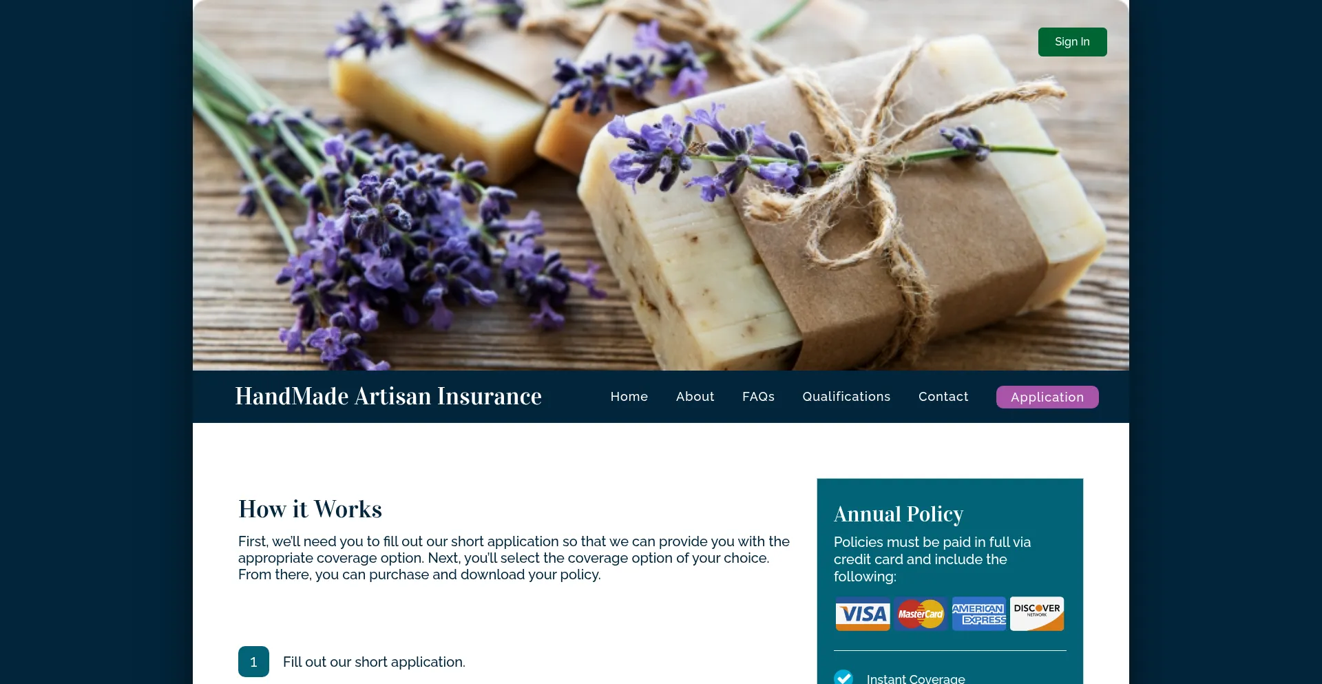 Handmadeinsurance.com