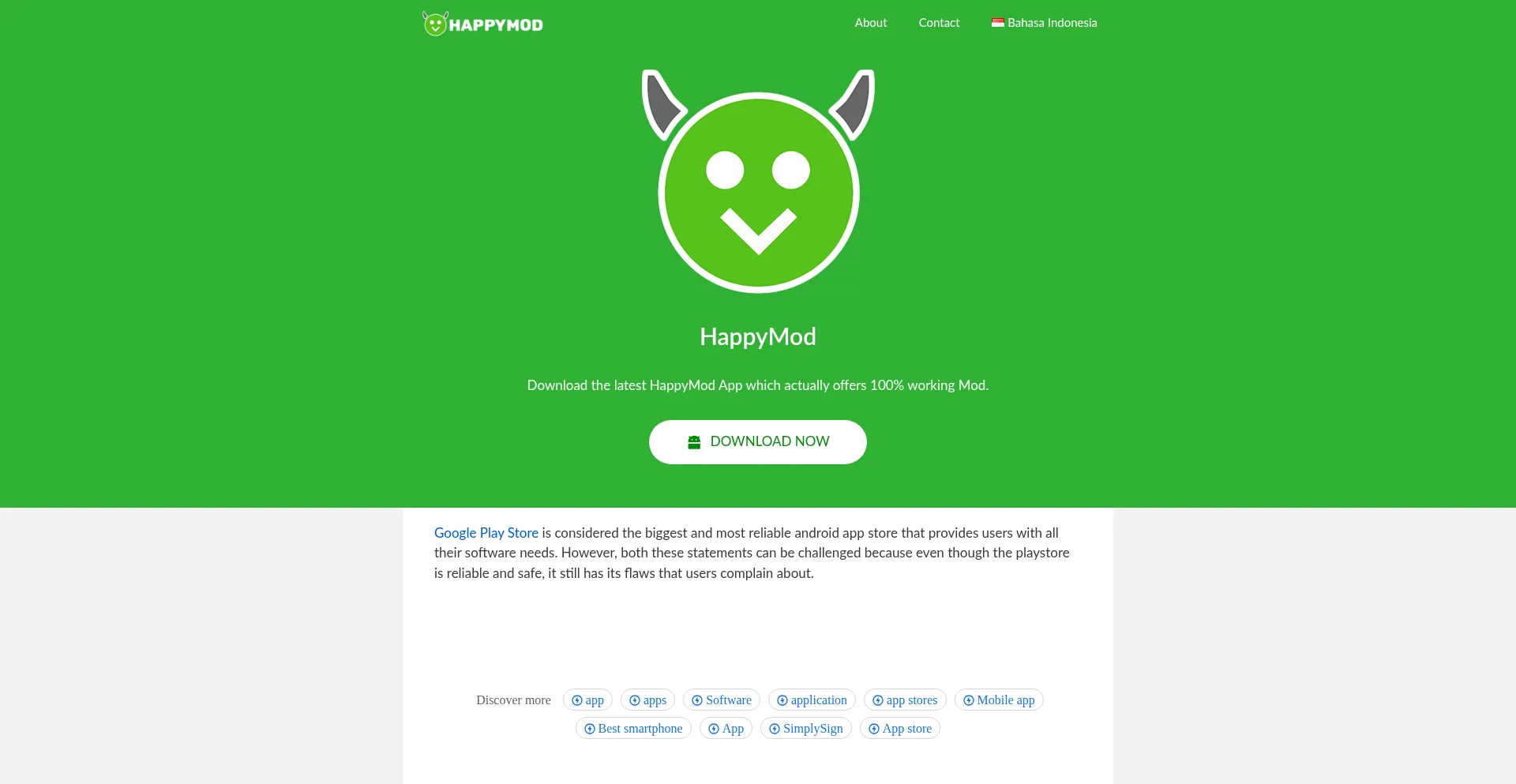 Happymod.id Screenshot