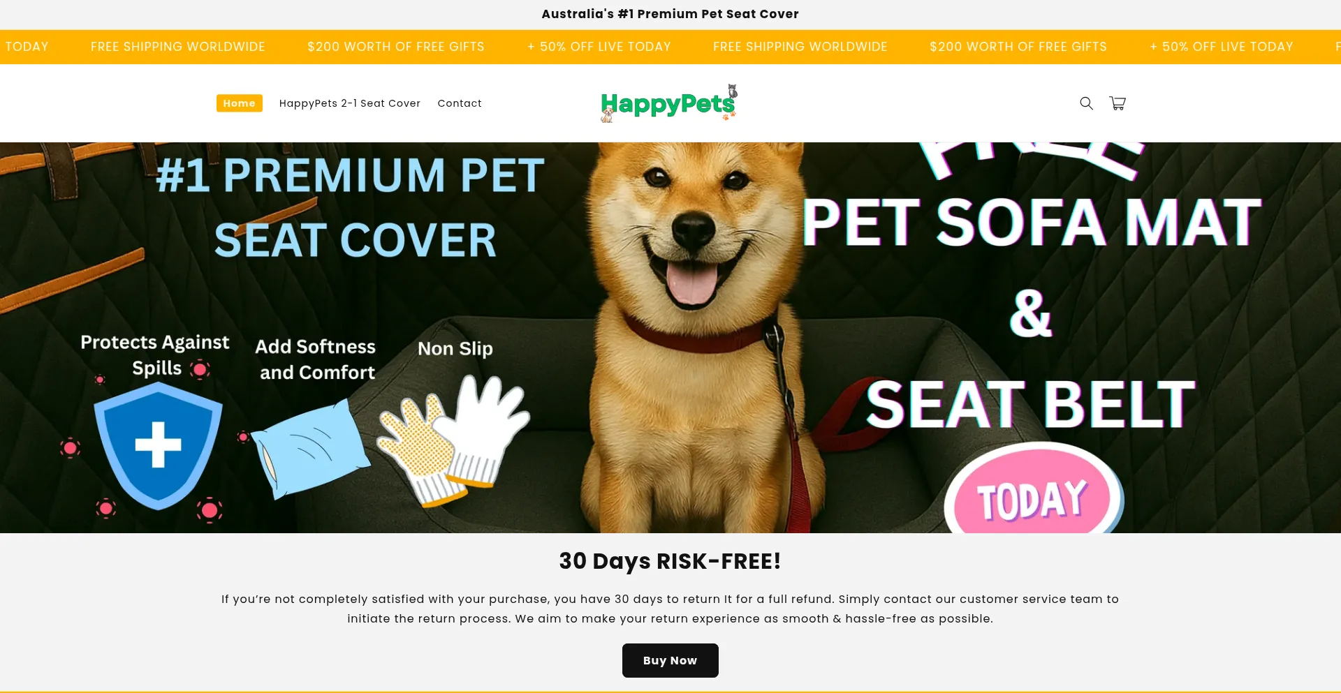 Happypetsofficial.com 安全可靠吗？