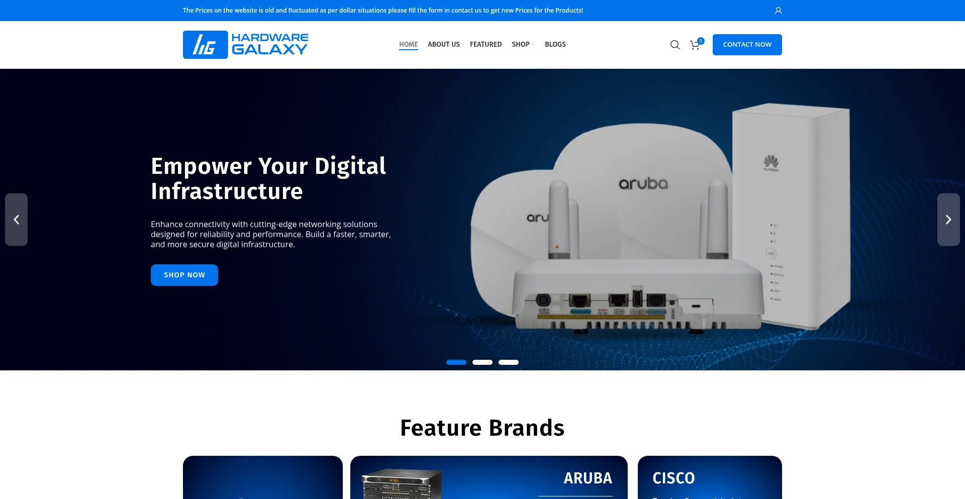 Hardwaregalaxy.com Screenshot
