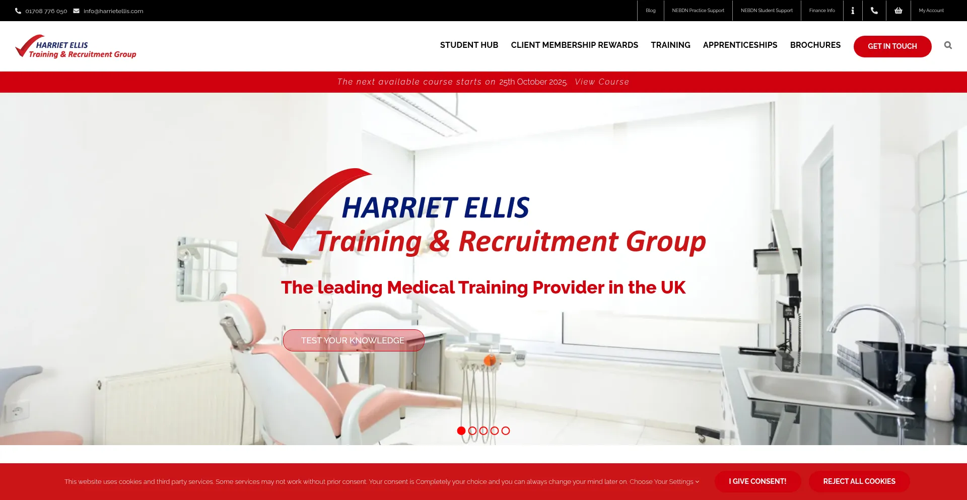 Harrietellis.com Screenshot