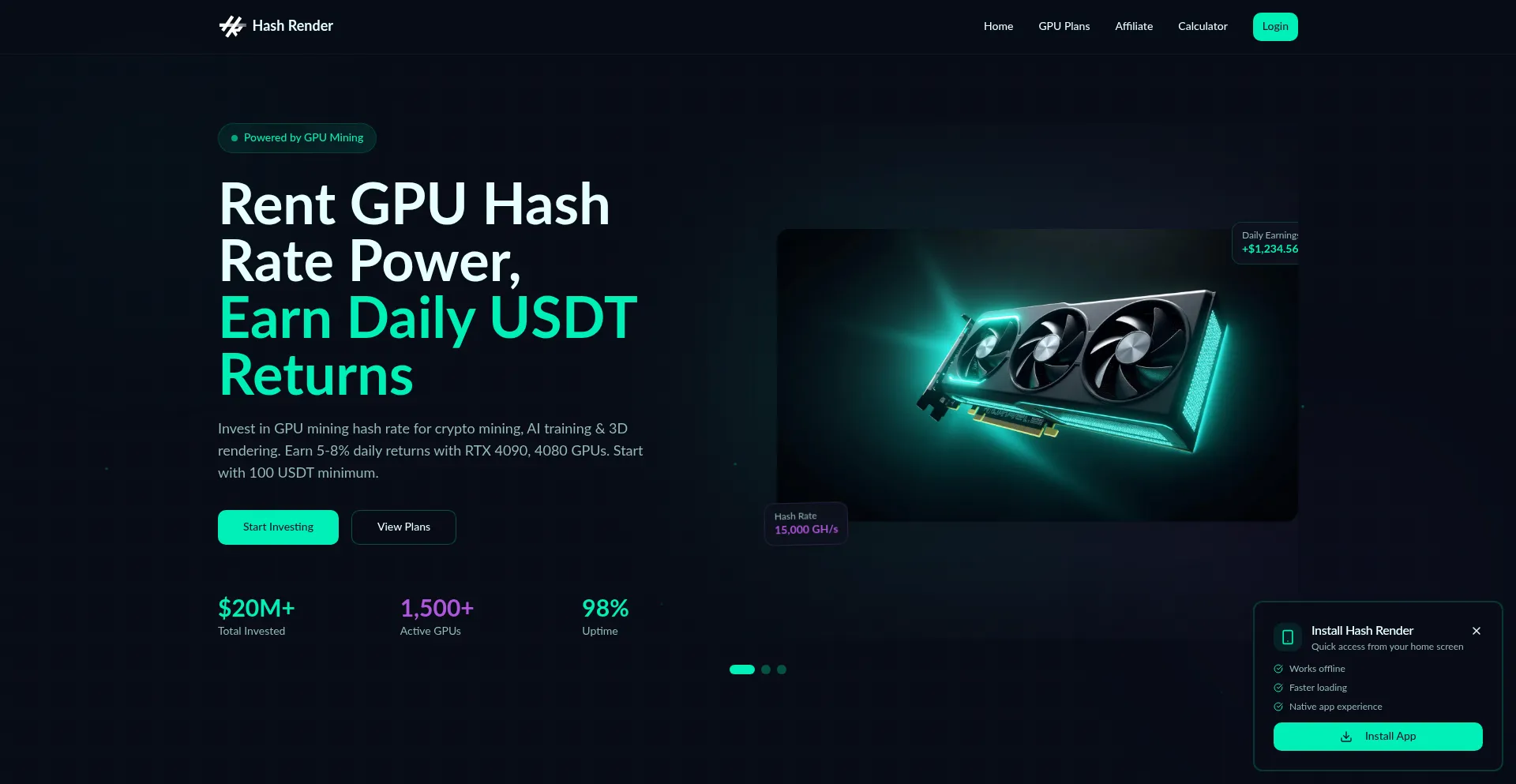 Hashrender.com