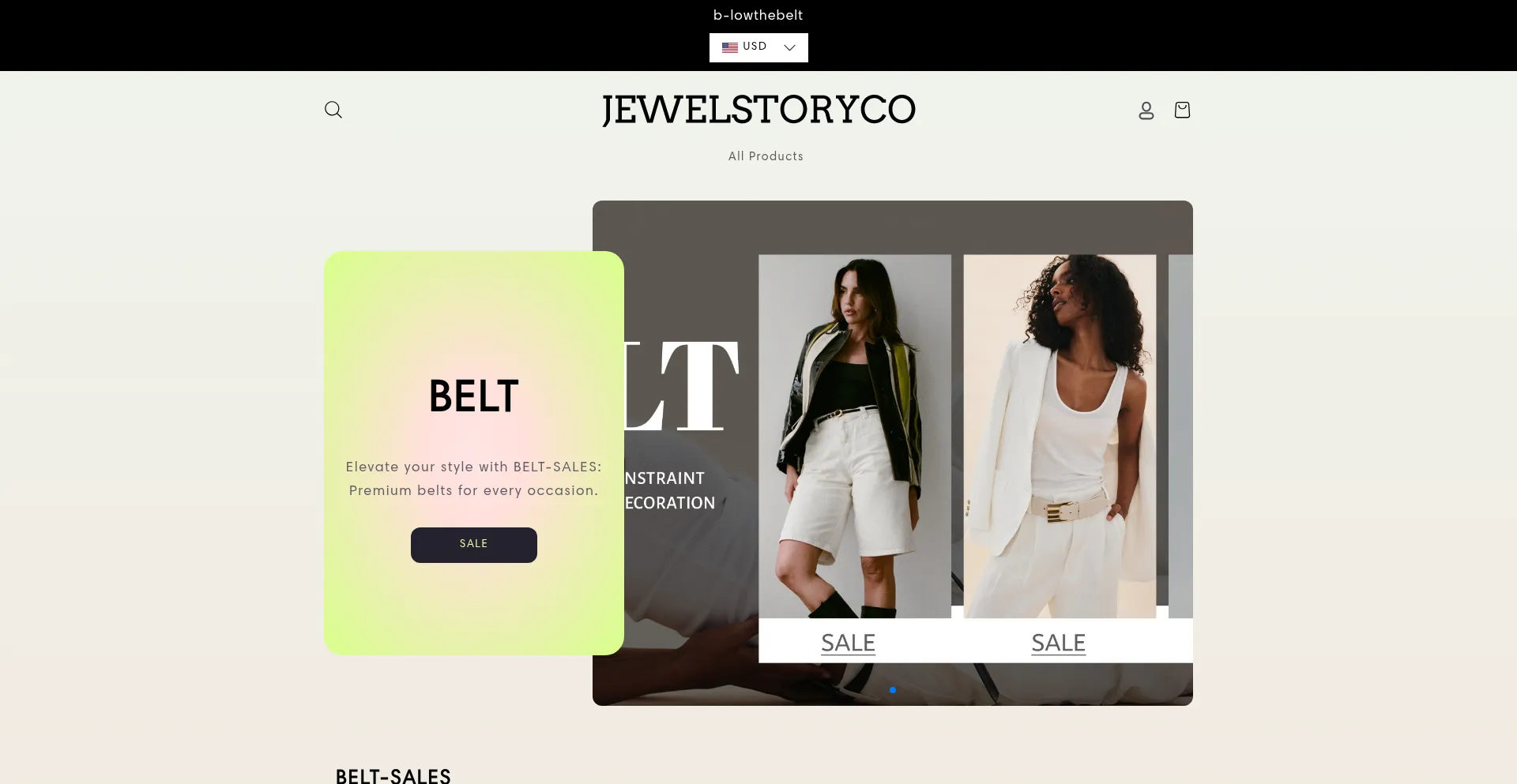 Website screenshot of Hausemore.top