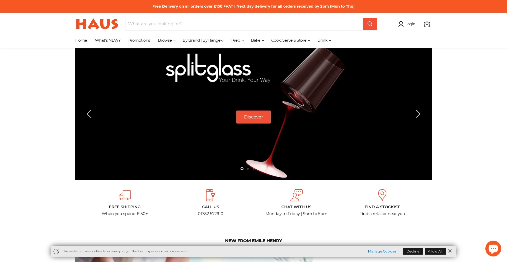 Hauswares.co.uk Screenshot