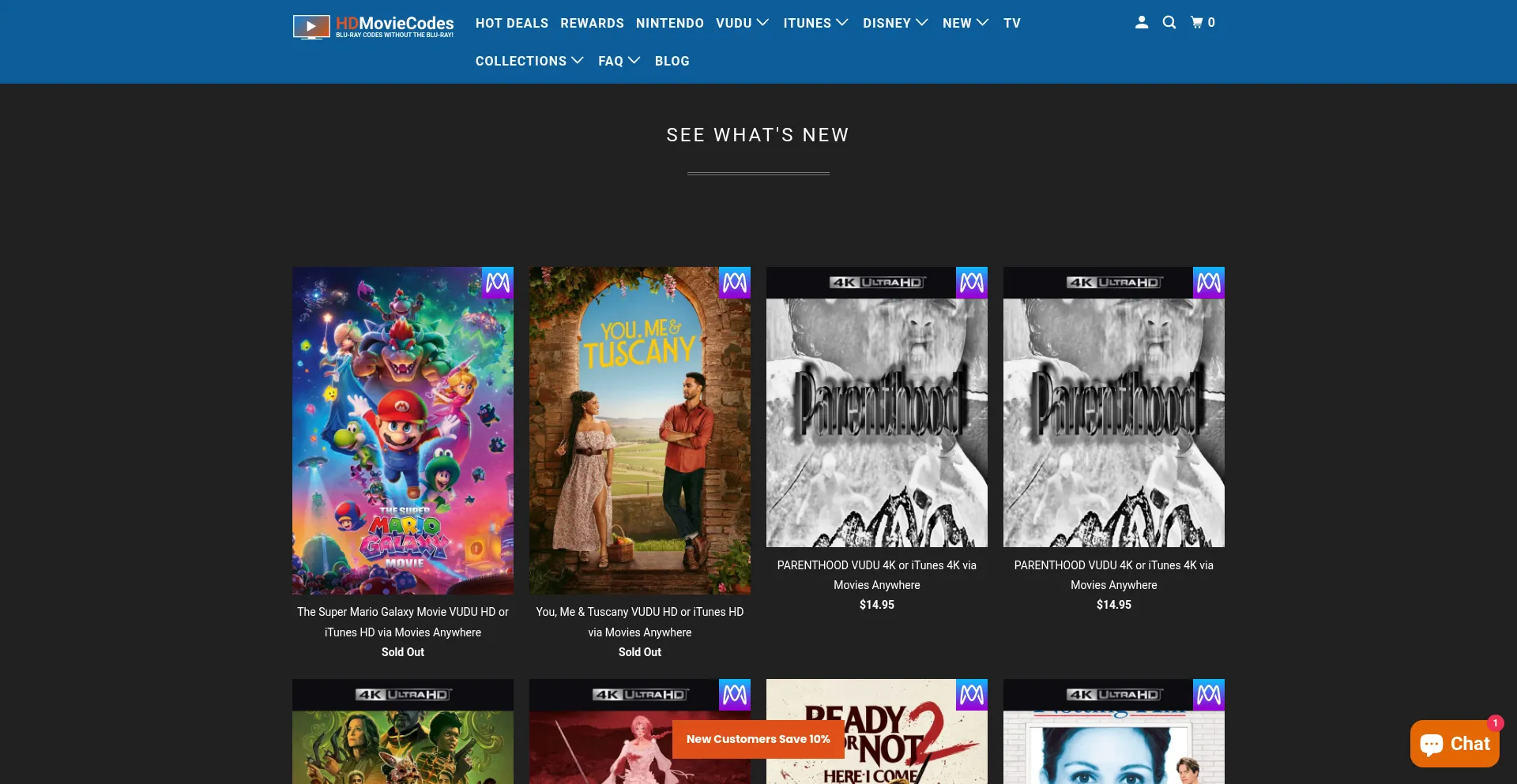 Hdmoviecodes.com