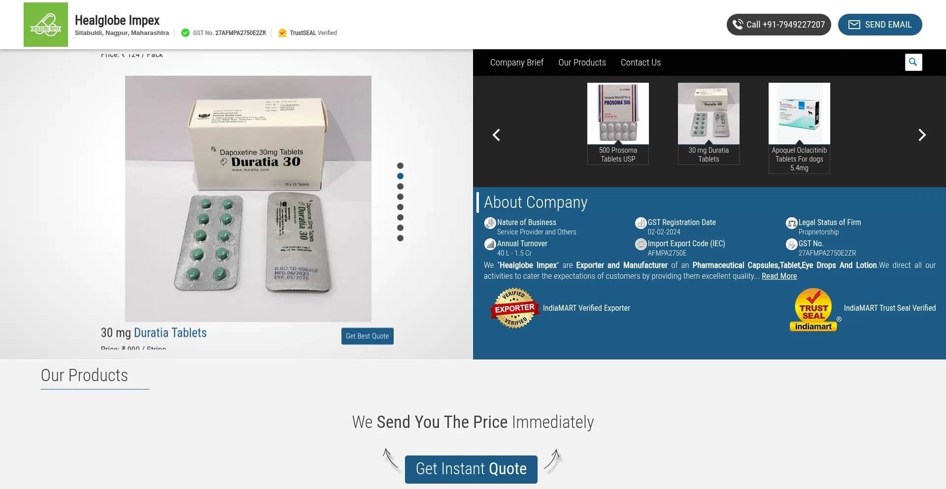 Healglobeimpex.com