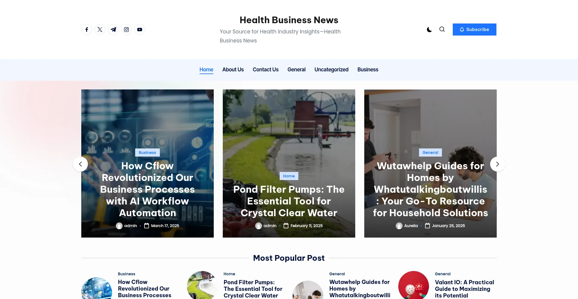 Healthbusinessnews.org 安全可靠吗？