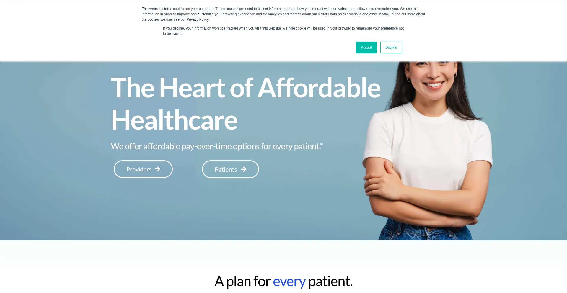 Healthcarefinancedirect.com Screenshot