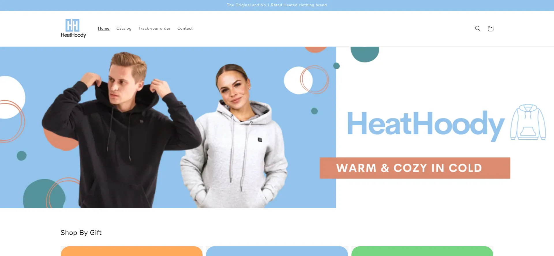 Website screenshot of Heathoody.de