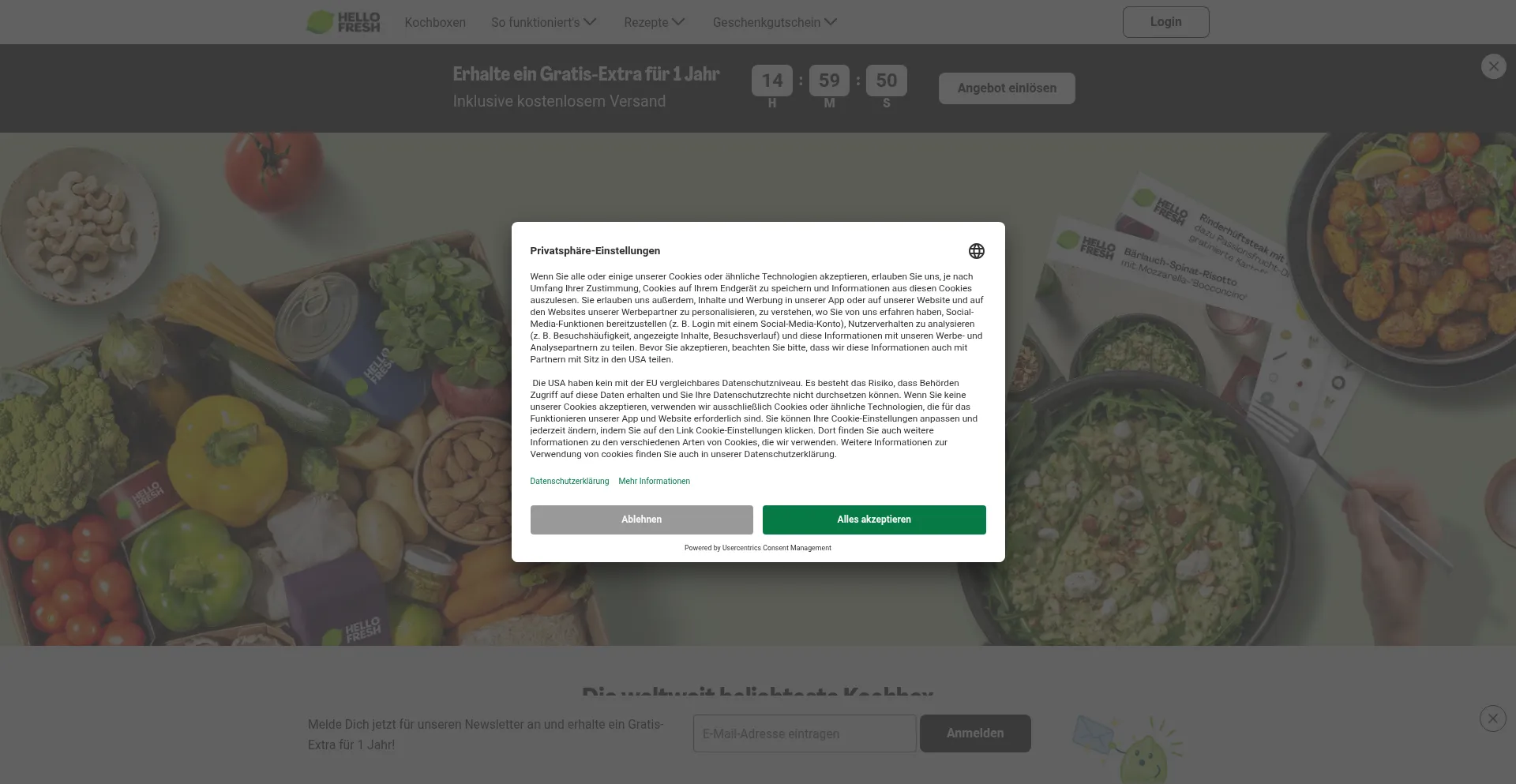 Hellofresh.de 安全可靠吗？
