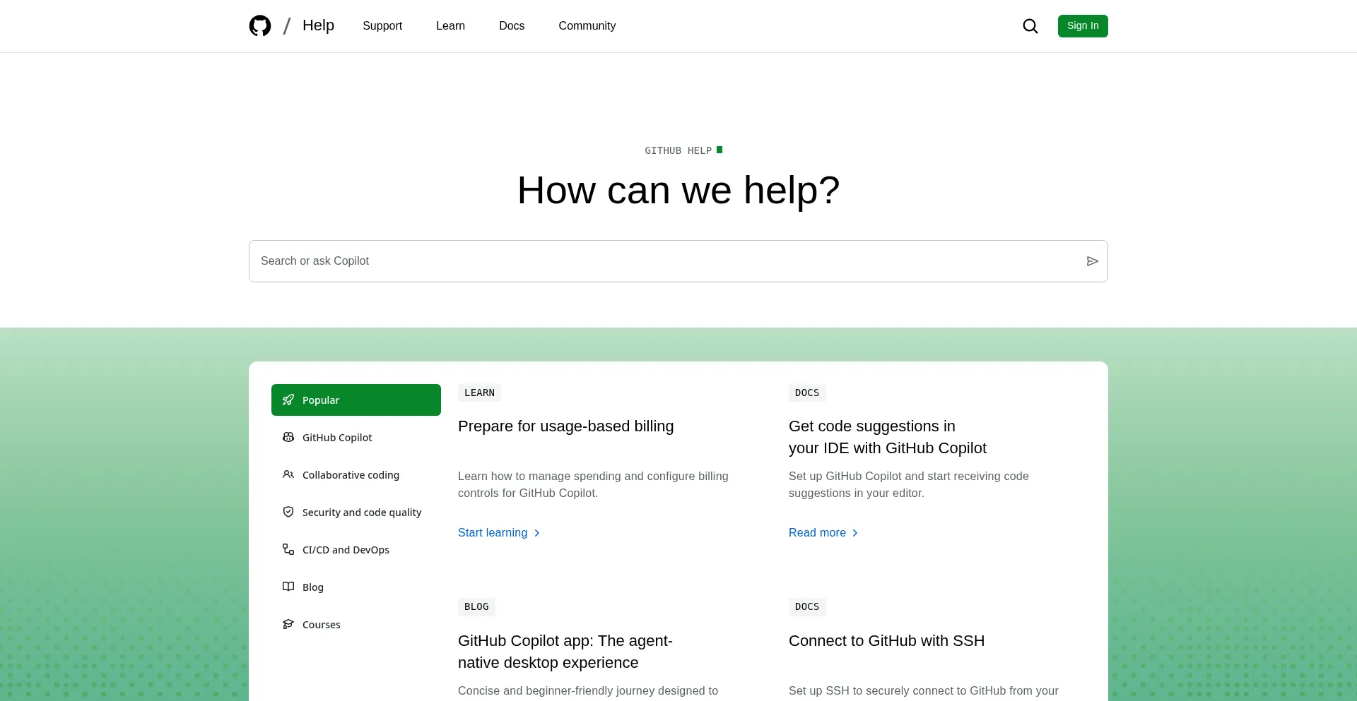 Help.github.com