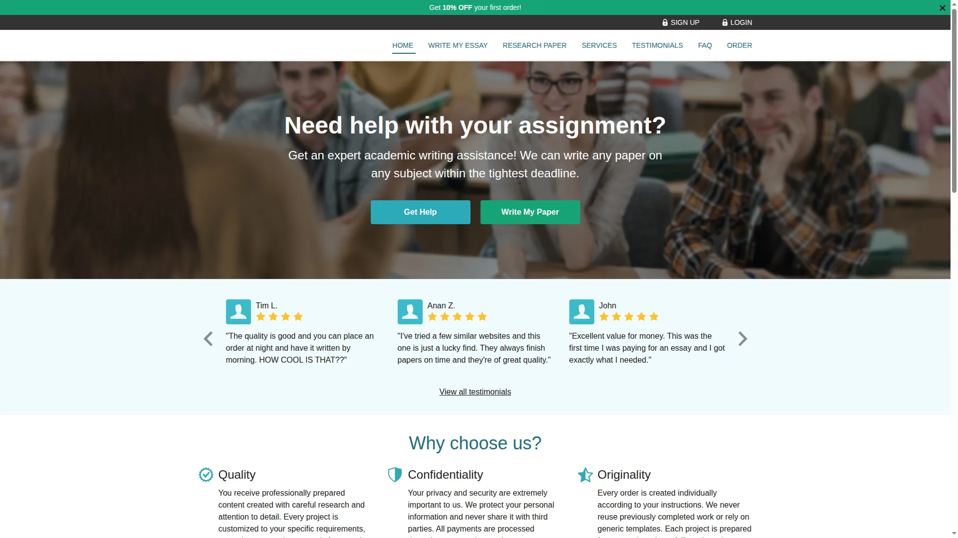 Helpwriting.net