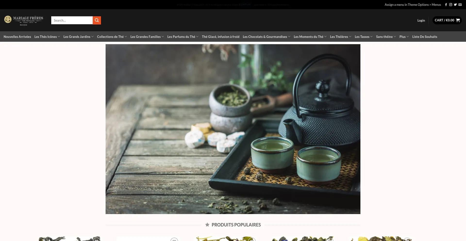 Website screenshot of Henriem.com