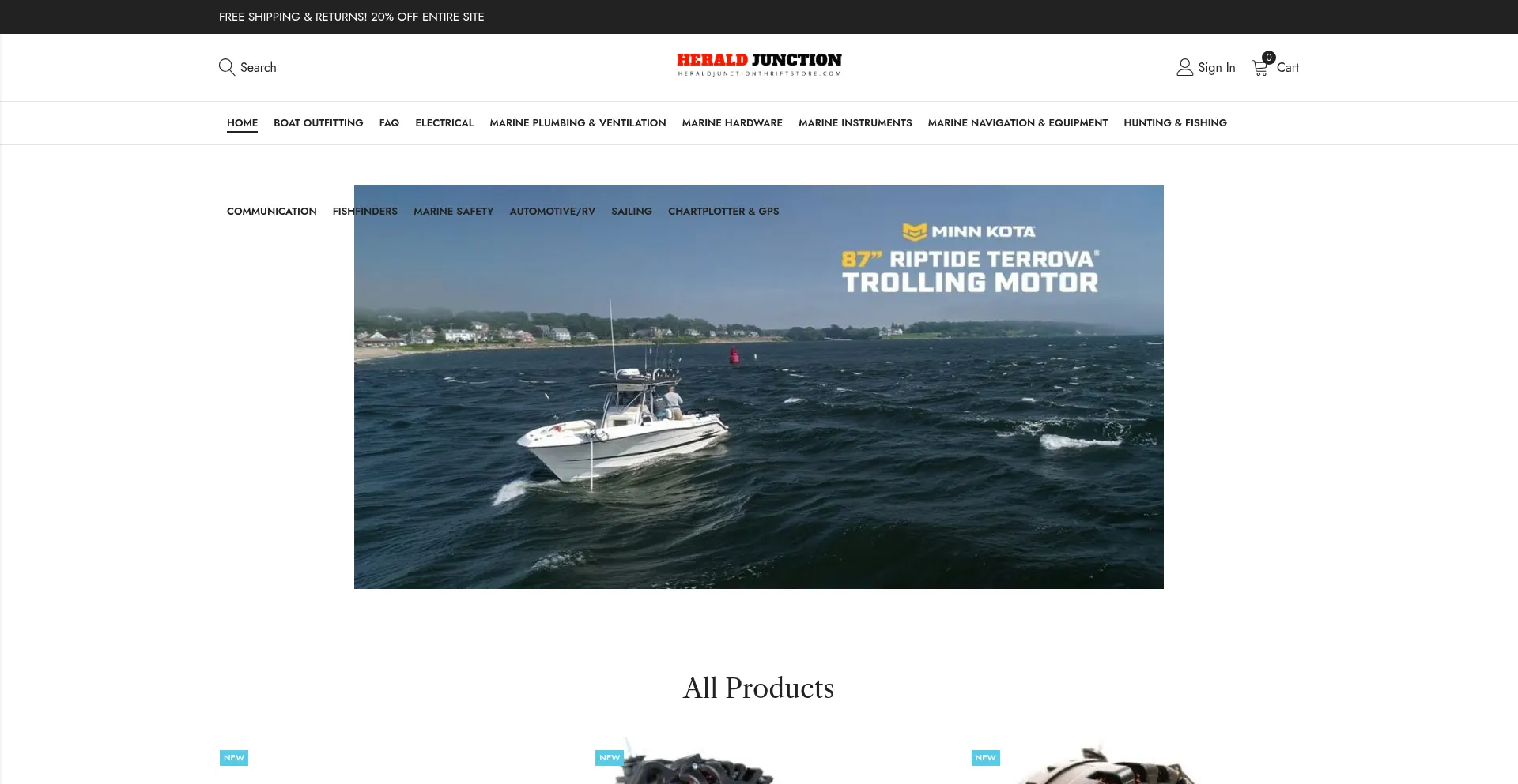 Heraldjunctionthriftstore.com Screenshot