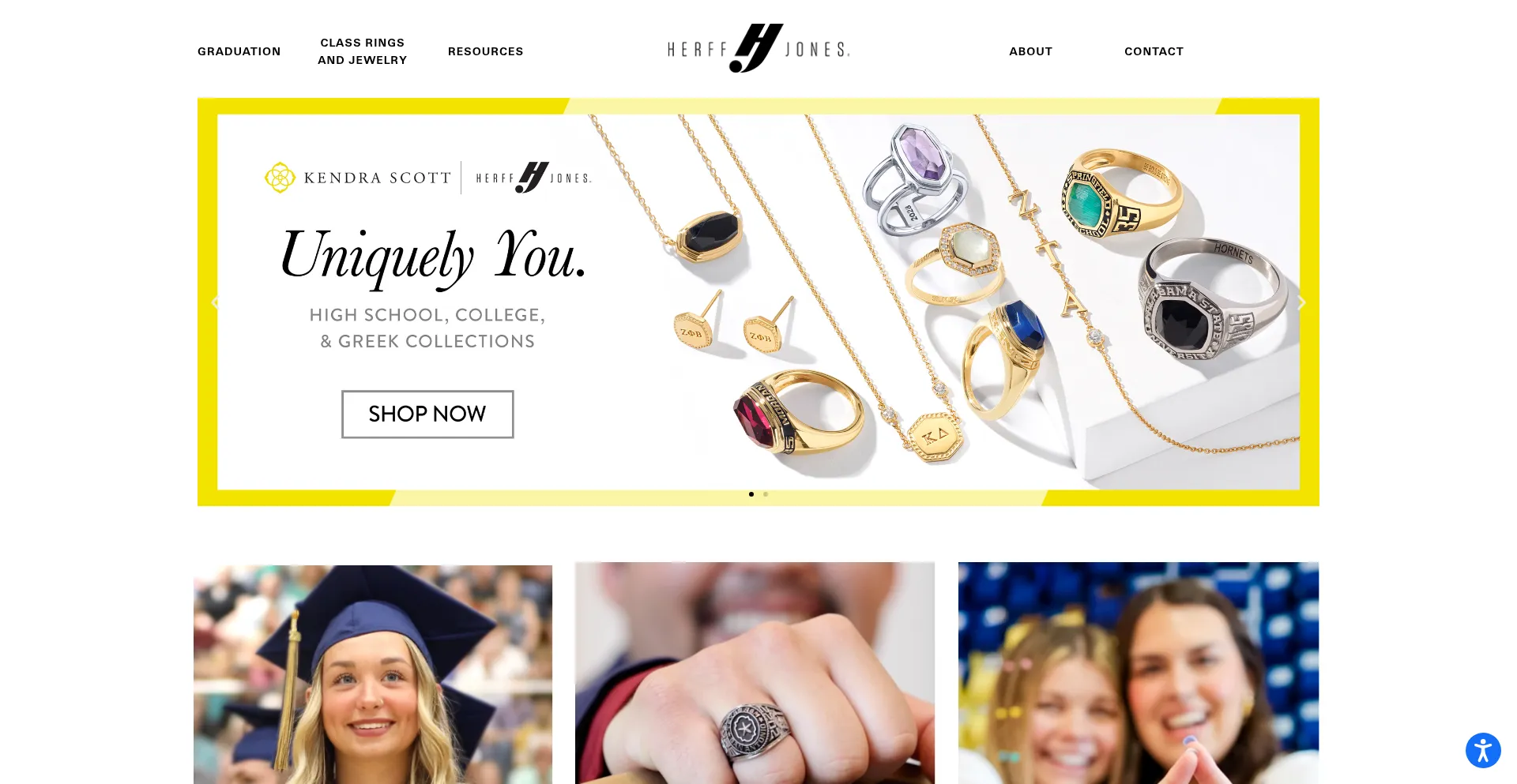 Herffjones.com Screenshot
