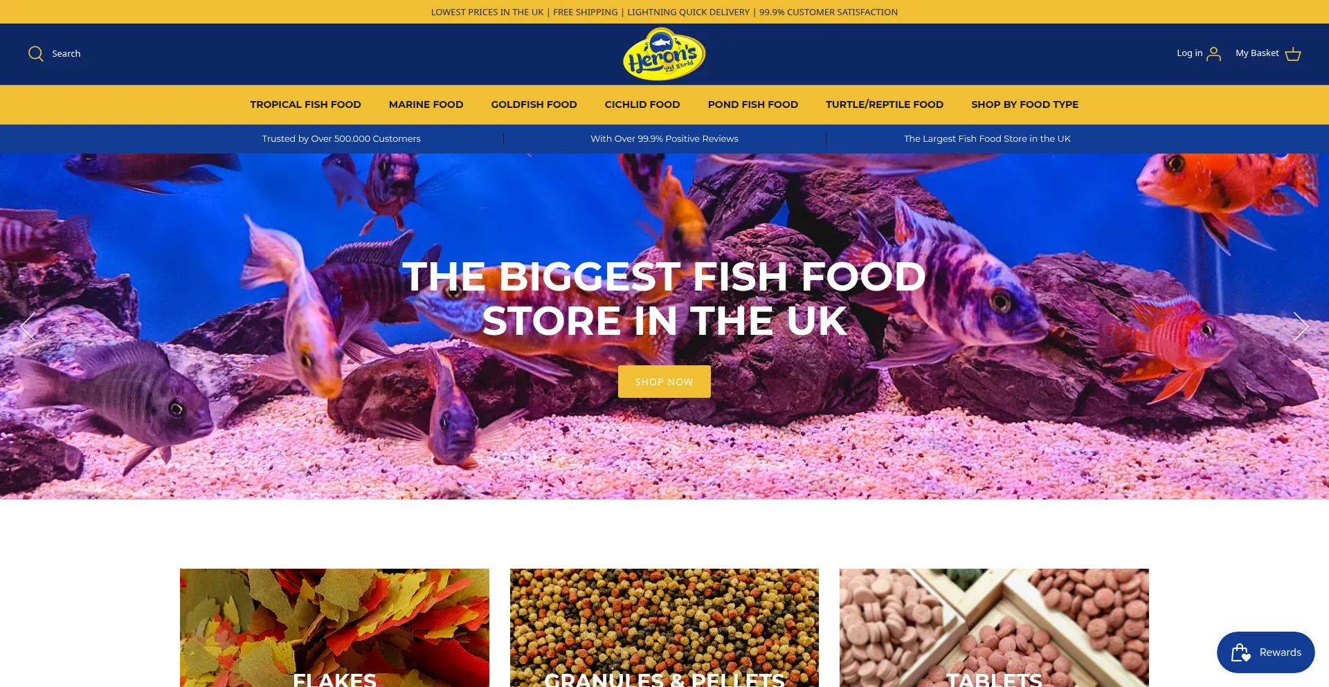 Heronspetworld.co.uk