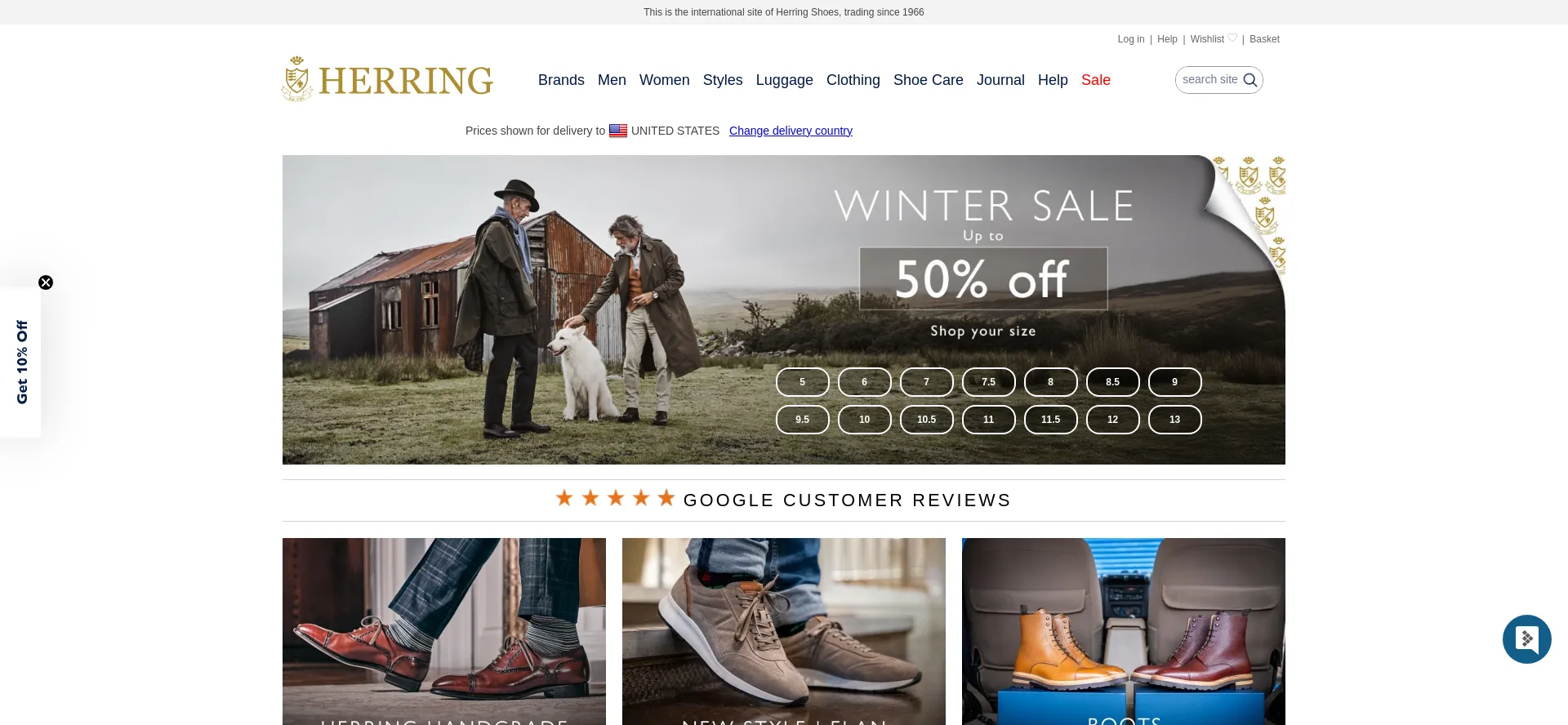 Herring-shoes.com